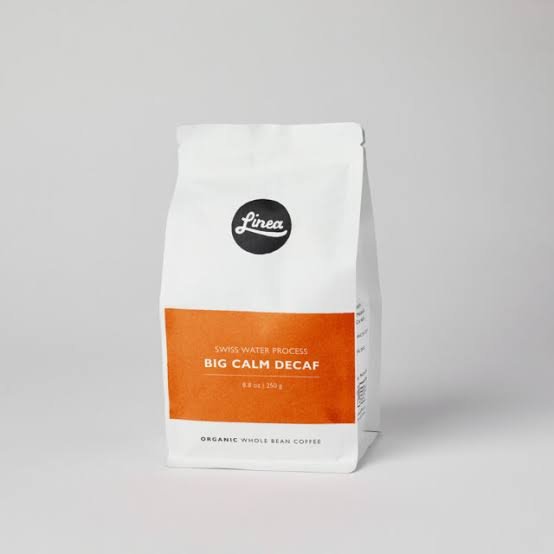 Linea Big Calm decaf coffee bag